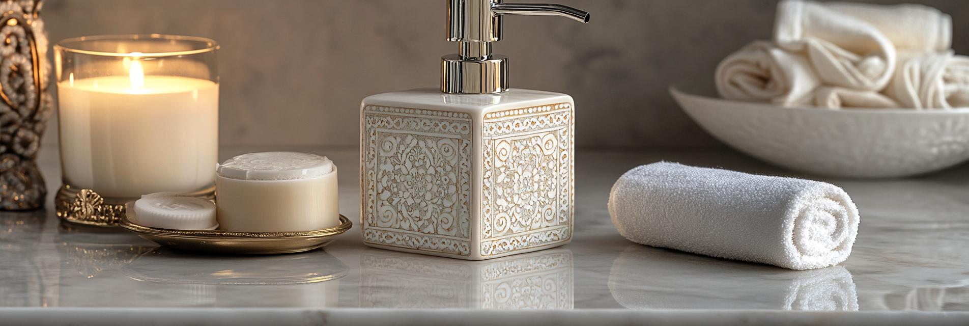 Aone Inlay Designer Aathroom Set