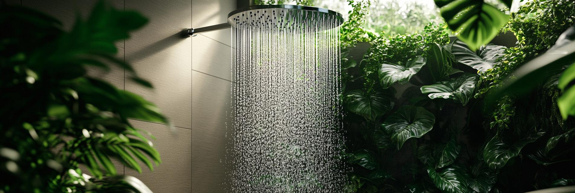 High-Efficiency Rain Showerhead