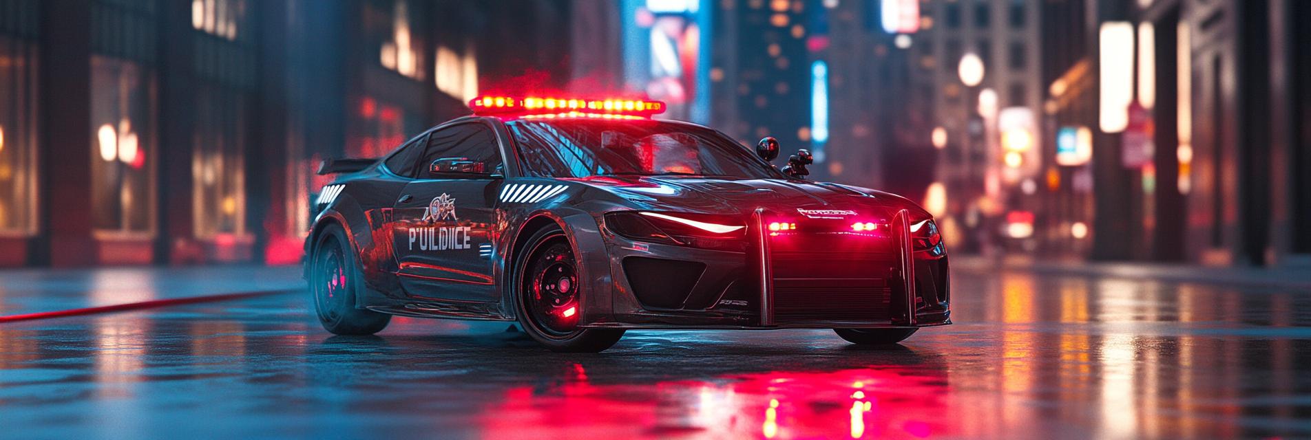 互动声光警车