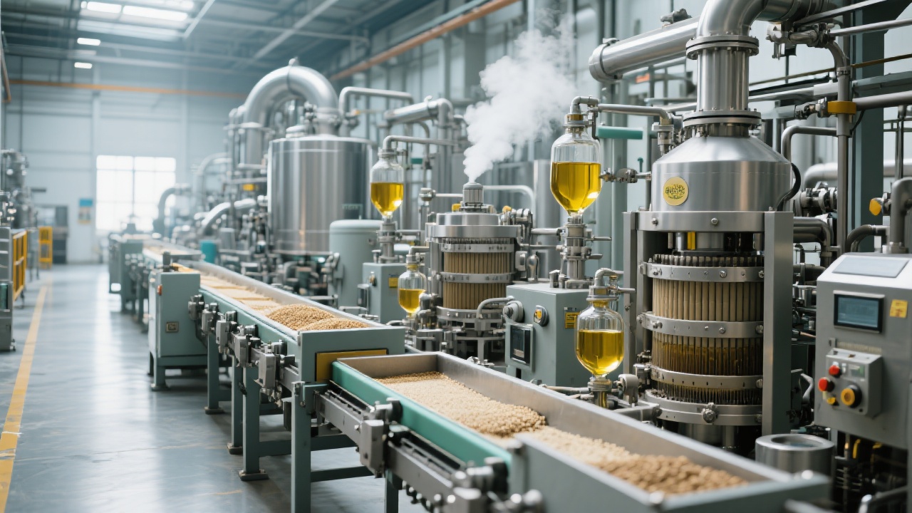 Maintenance of soybean refined oil equipment