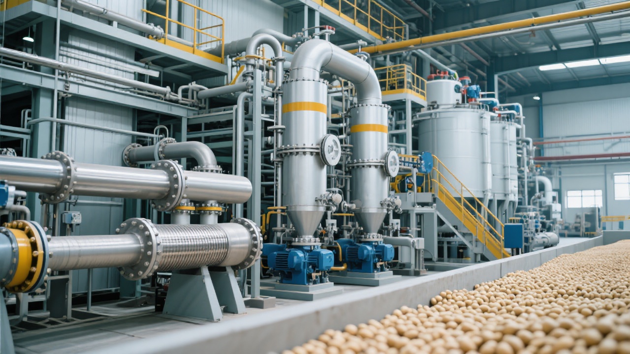Industrial Soybean Oil Plant