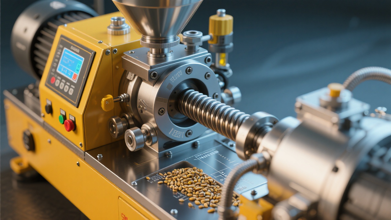 Marketing Theme Illustration of Soybean Oil Refining Equipment