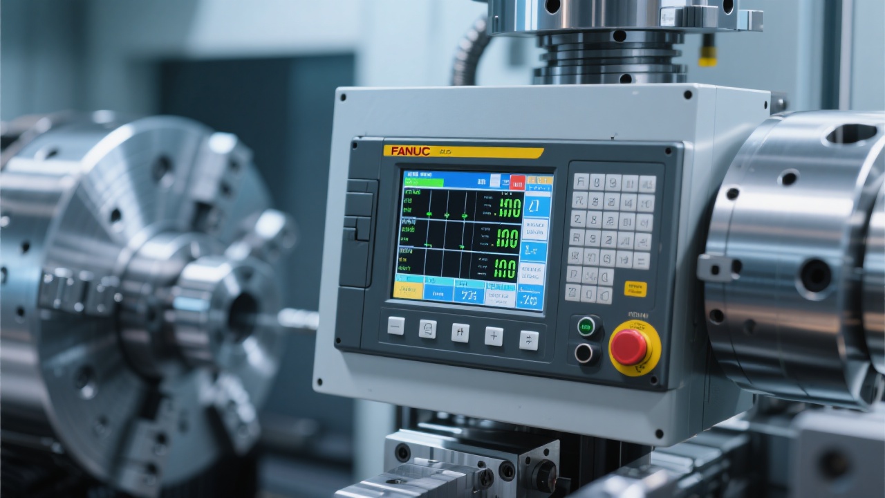 FH1890L heavy-duty vertical machining center in operation, showing stable cutting action on a large automotive casting.