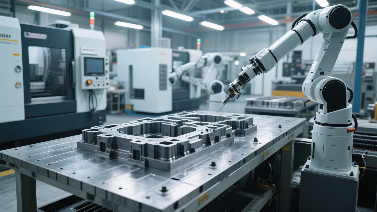 DC1520 High-Precision CNC Milling Machine in Operation
