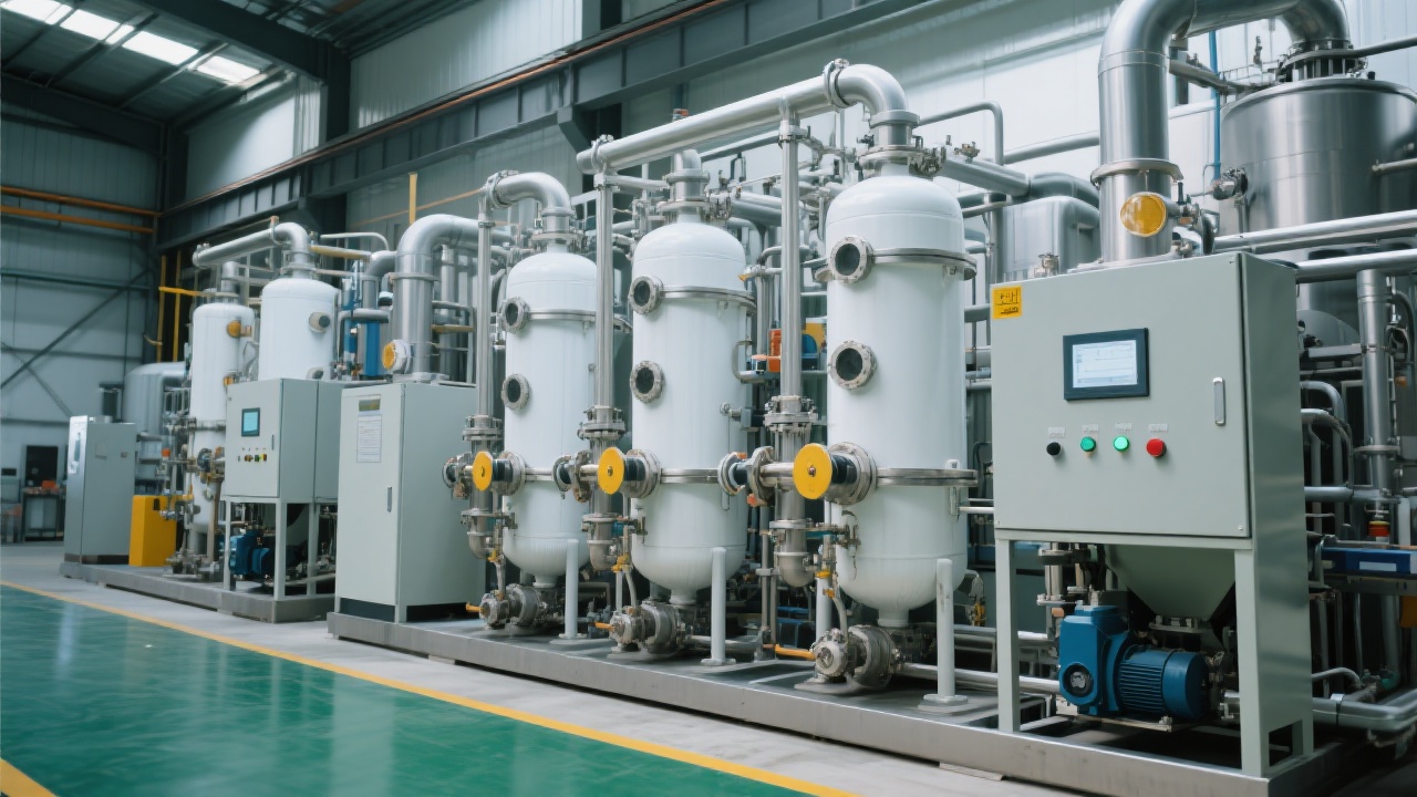 Decolorization equipment and adsorbents in rice bran oil refining