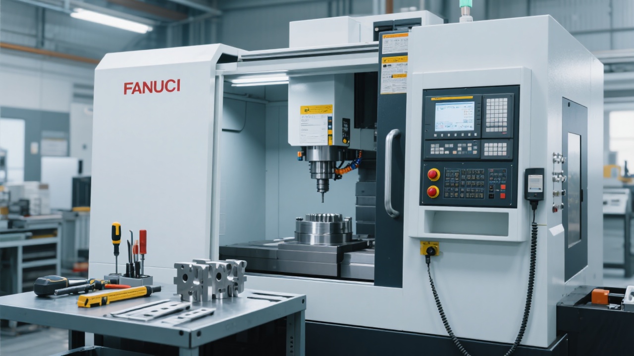 تصميم آلة الطحن CNC DC8070A مع هيكل مزدوج قوي