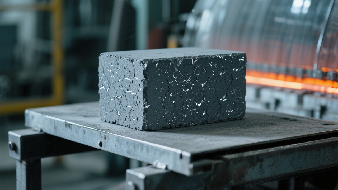 High-temperature vermiculite insulation board installed in electrolytic aluminum cell