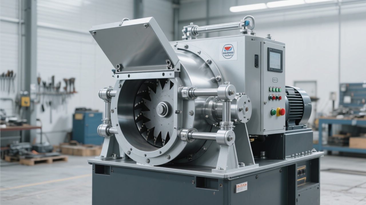 The innovative pallet nailing machine in a factory