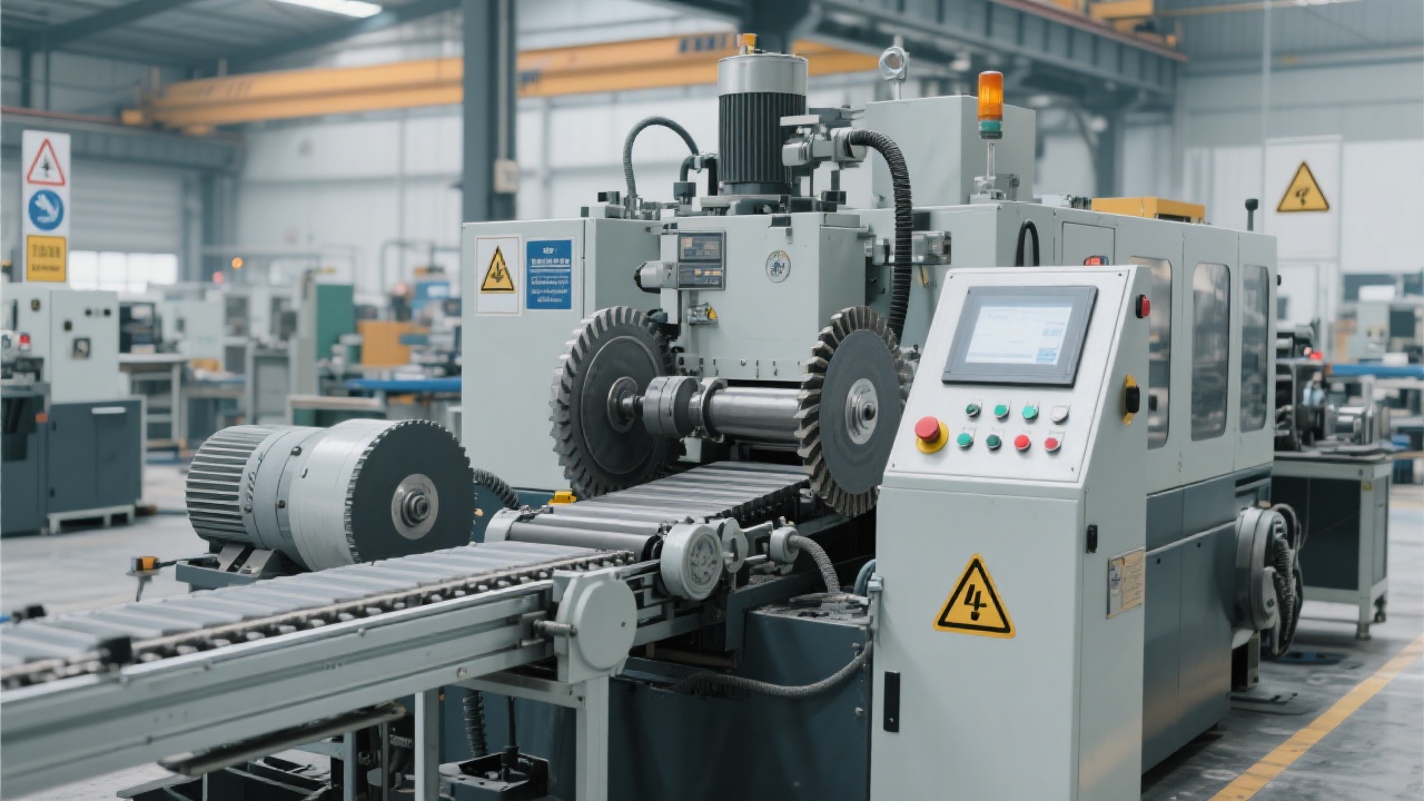 某新能源企业车间设备维护前后对比图