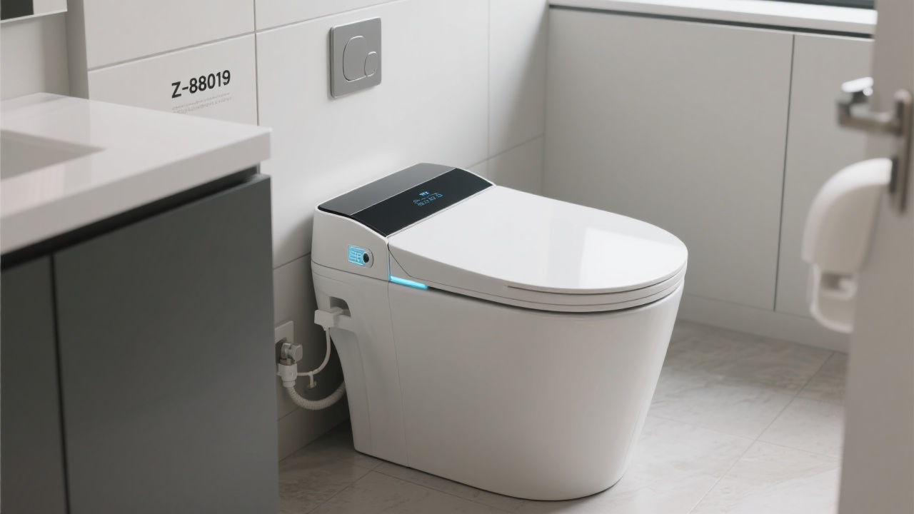 The tankless design of Smart Toilet Z - 88019