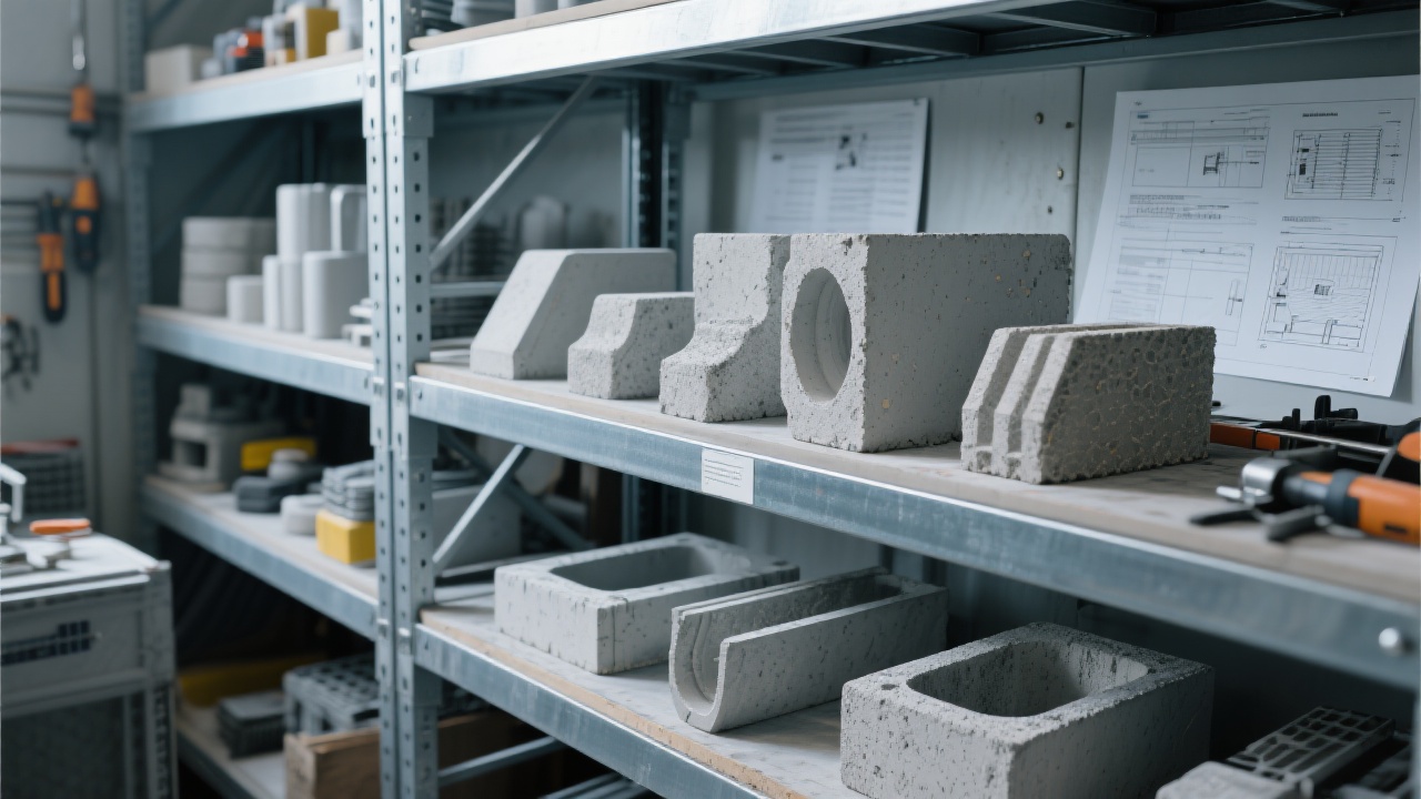 Structure cristalline améliorée du ciment réfractaire haute température