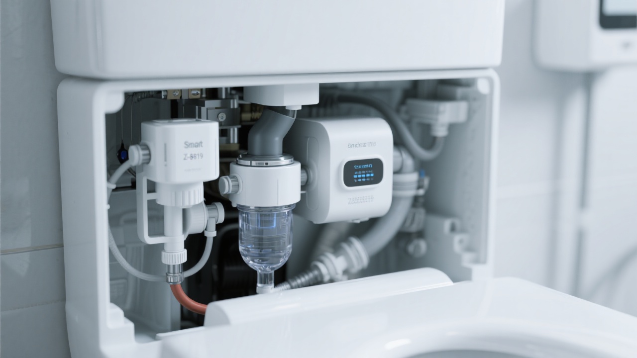 Smart Toilet Z - 88019 in a hotel room