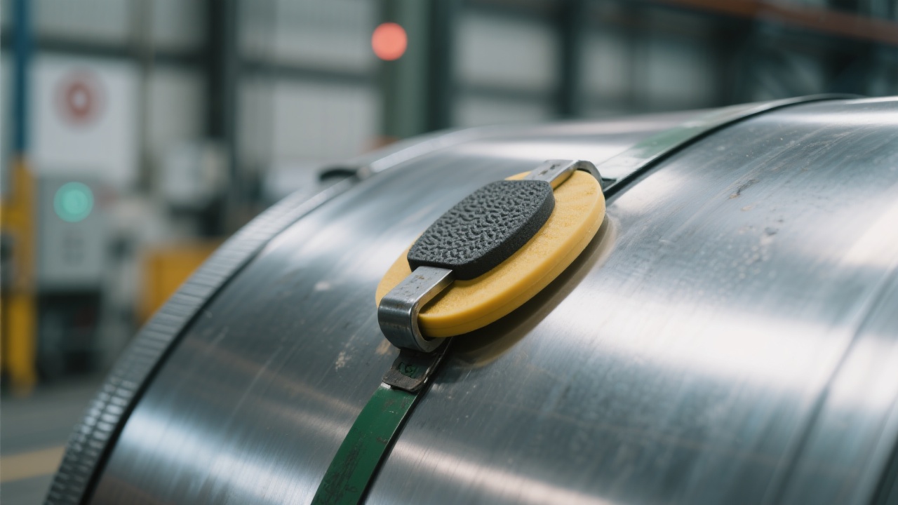 Steel coil horizontal lifting device deployed in a heavy industry facility demonstrating stable grip and safe handling