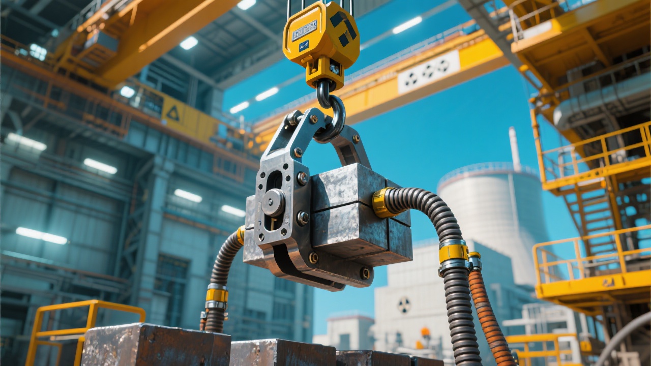 Steel plate clamp showing quick-adjust mechanism and safety lock feature