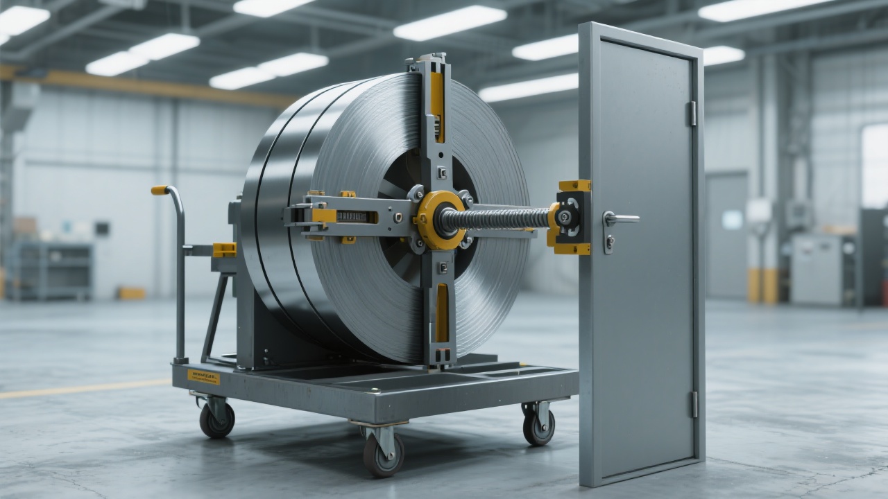 Modular fixture assemblies for vertical steel coil handling enabling rapid adaptation
