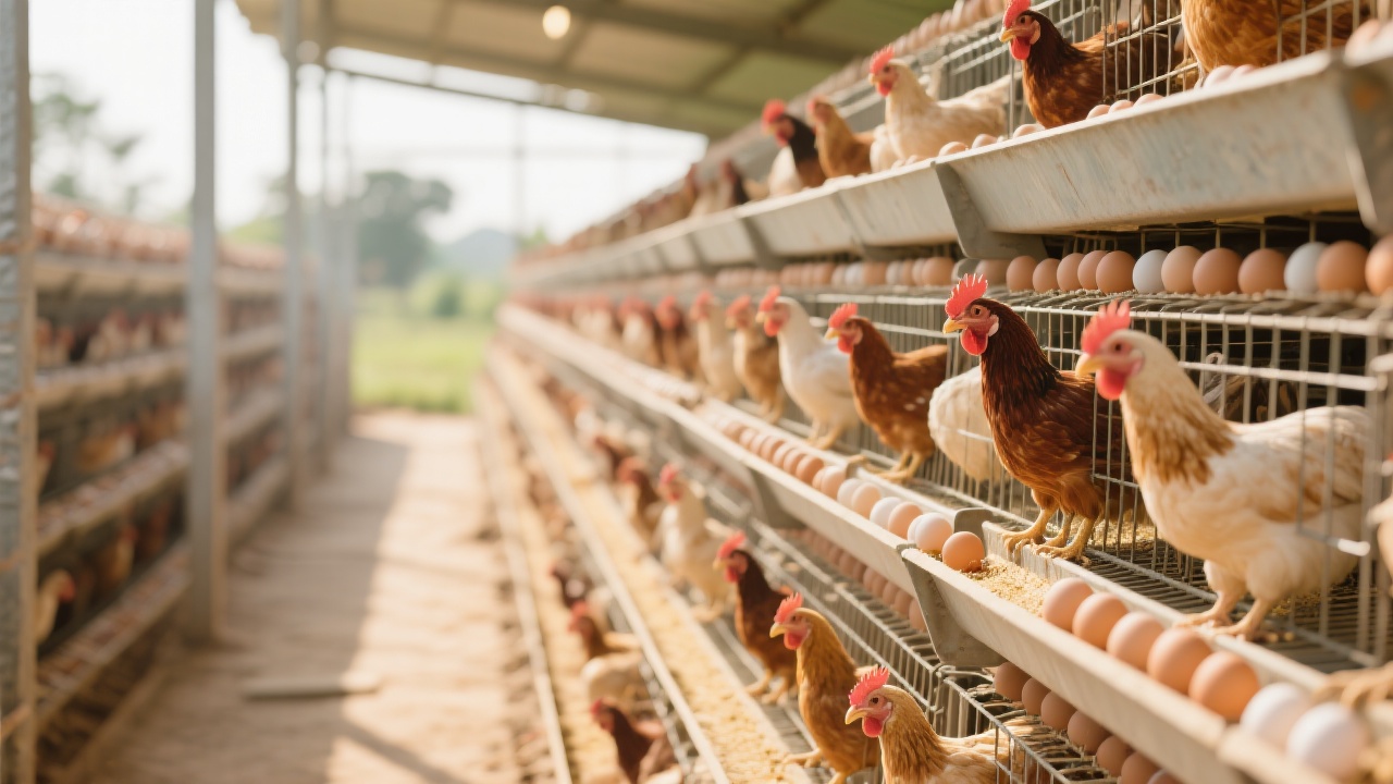 Sistema de ventilación y control de temperatura en el gallinero