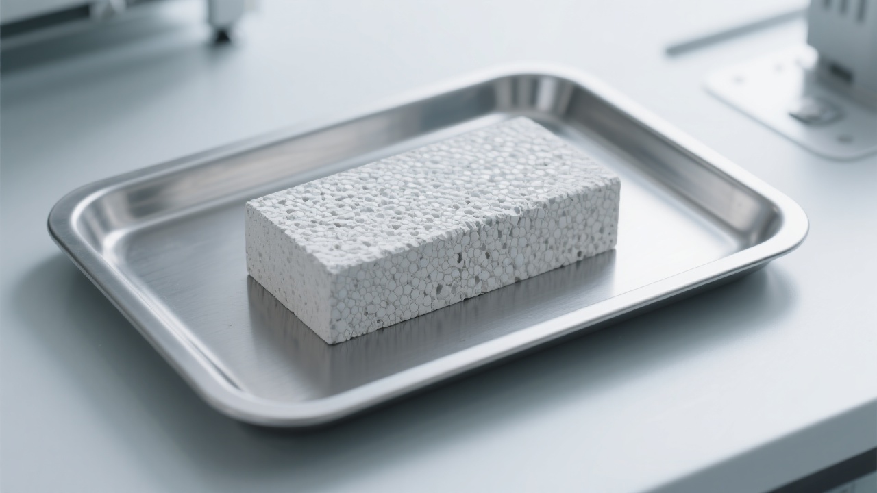 Diagramme comparatif de la répartition des pores entre deux types de briques silice, montrant l’homogénéité dans la version haute conductivité