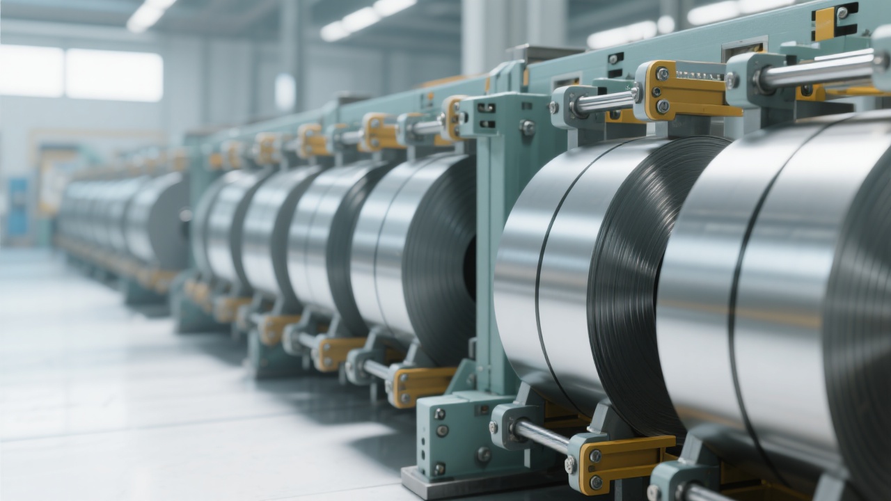 Industrial clamp manufacturing process stages tracked within PDM system