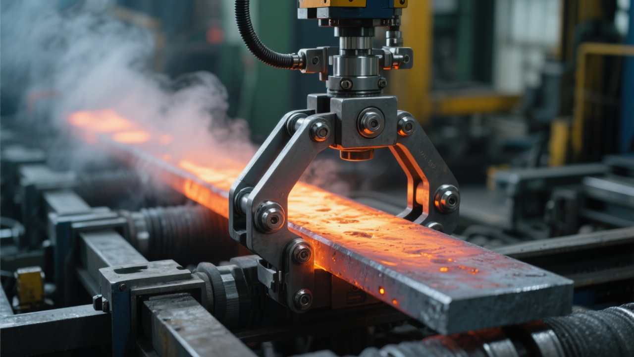 Power - type steel plate clamp structure
