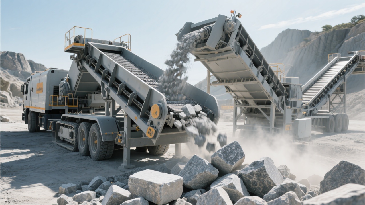 C6X Jaw Crusher operating in a South African basalt quarry showcasing stable performance