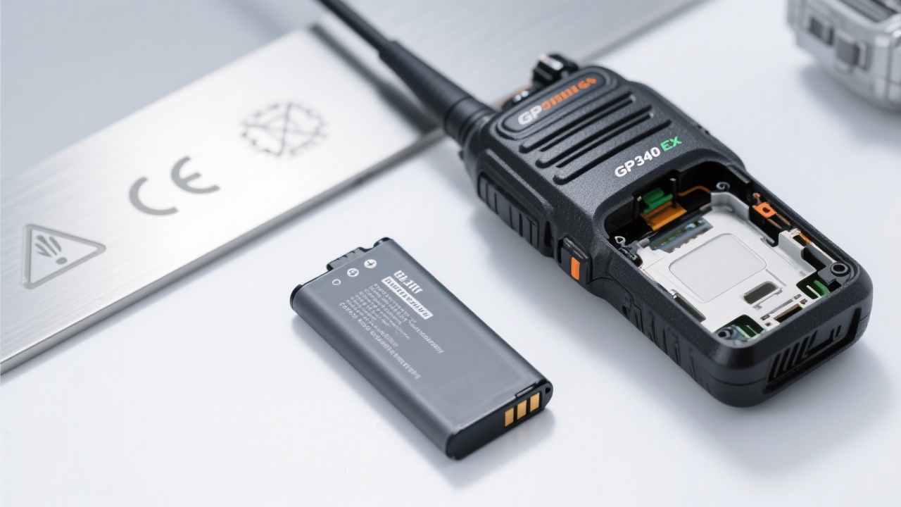 Battery health check using Motorola's diagnostic tool for GP series radios