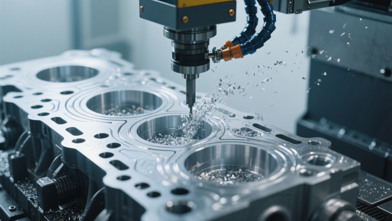 Production line of automotive wheel hubs showing decreased machining cycle time after FH1890L adoption