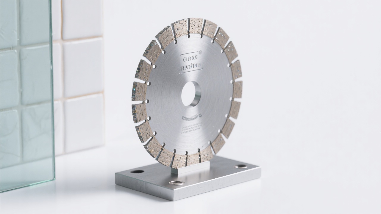 Ultra-thin diamond grinding bit mounted on a precision CNC machine, showing minimal kerf width during operation