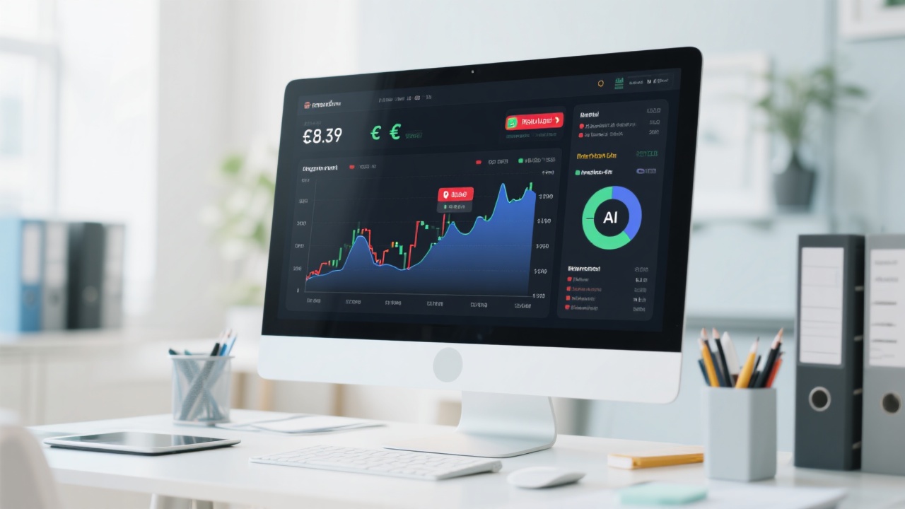 Analytics dashboard showing export email campaign open and conversion rates with branding optimization metrics