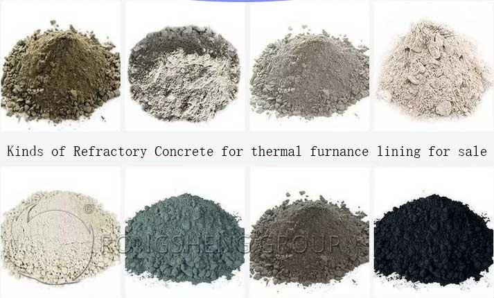 Kinds of Refractory Concrete