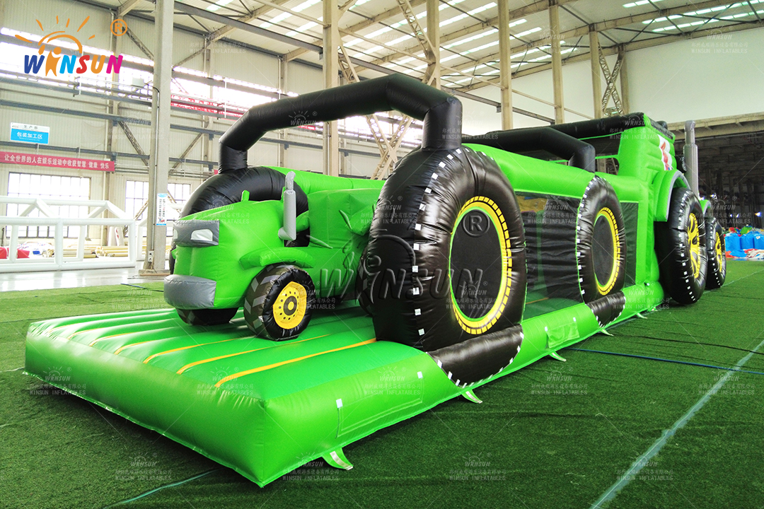 Fun Inflatable Truck Obstacle Course