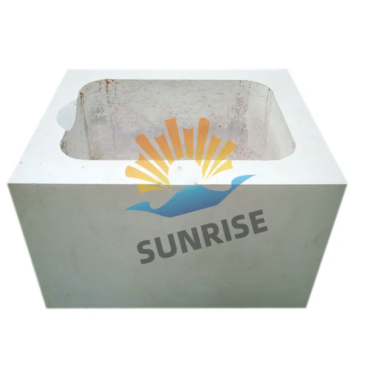 High-Performance AZS Crucible Brick