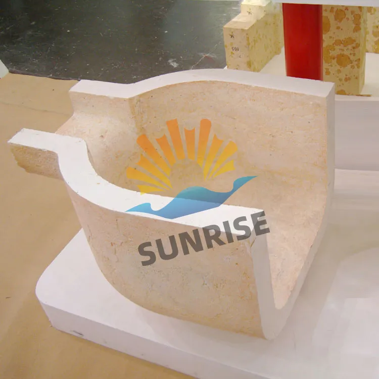 High-Performance AZS Flow Tube Bricks for Glass Industry