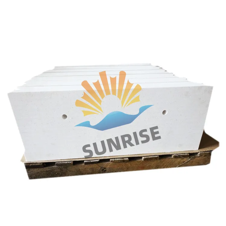 High Purity Fused Silica Brick for Mobile Aluminum Troughs