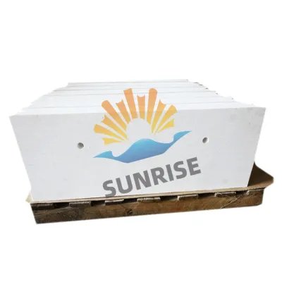 High Purity Fused Silica Brick for Mobile Aluminum Troughs