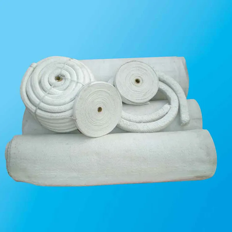 Ceramic fiber textiles