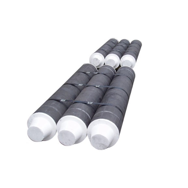 Schéma montrant les zones de corrosion typiques sur les électrodes de graphite dans un four à arc