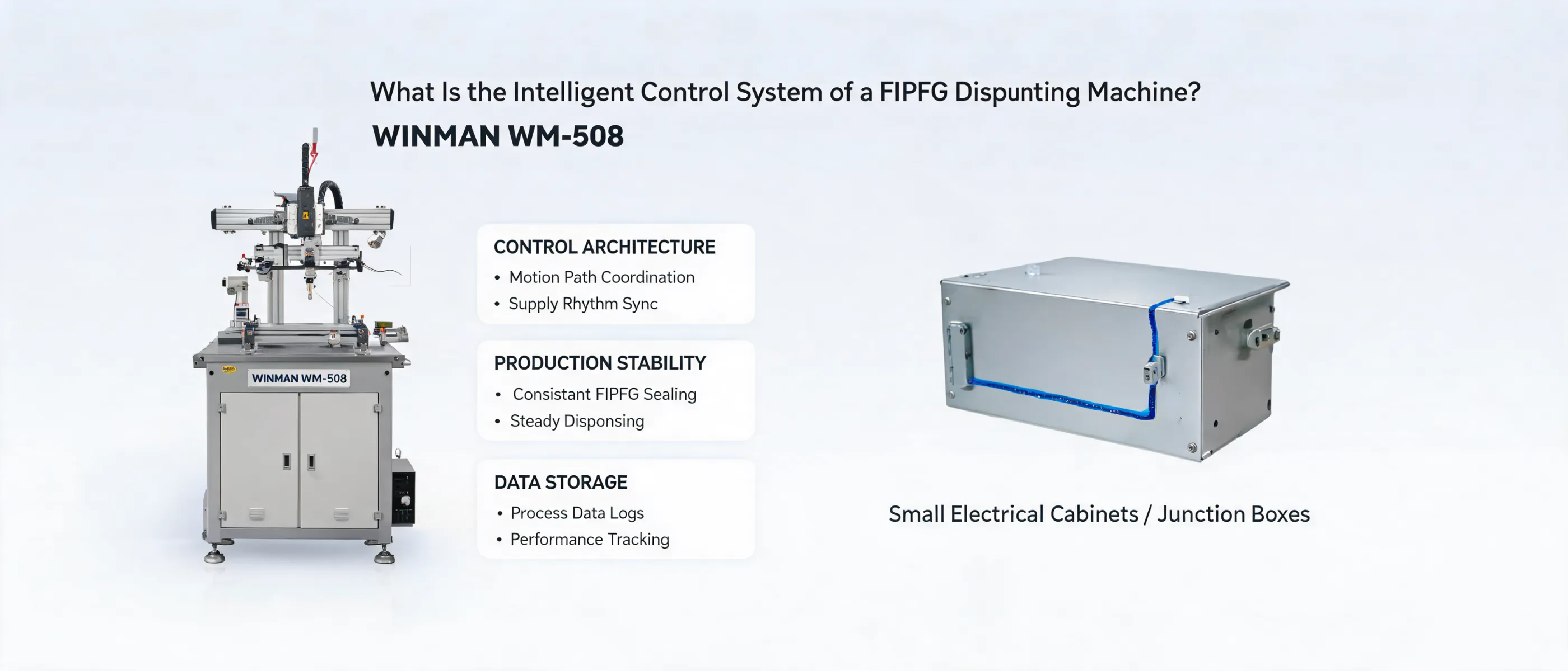 What Is the Intelligent Control System of a FIPFG Dispensing Machine? | WINMAN WM-508