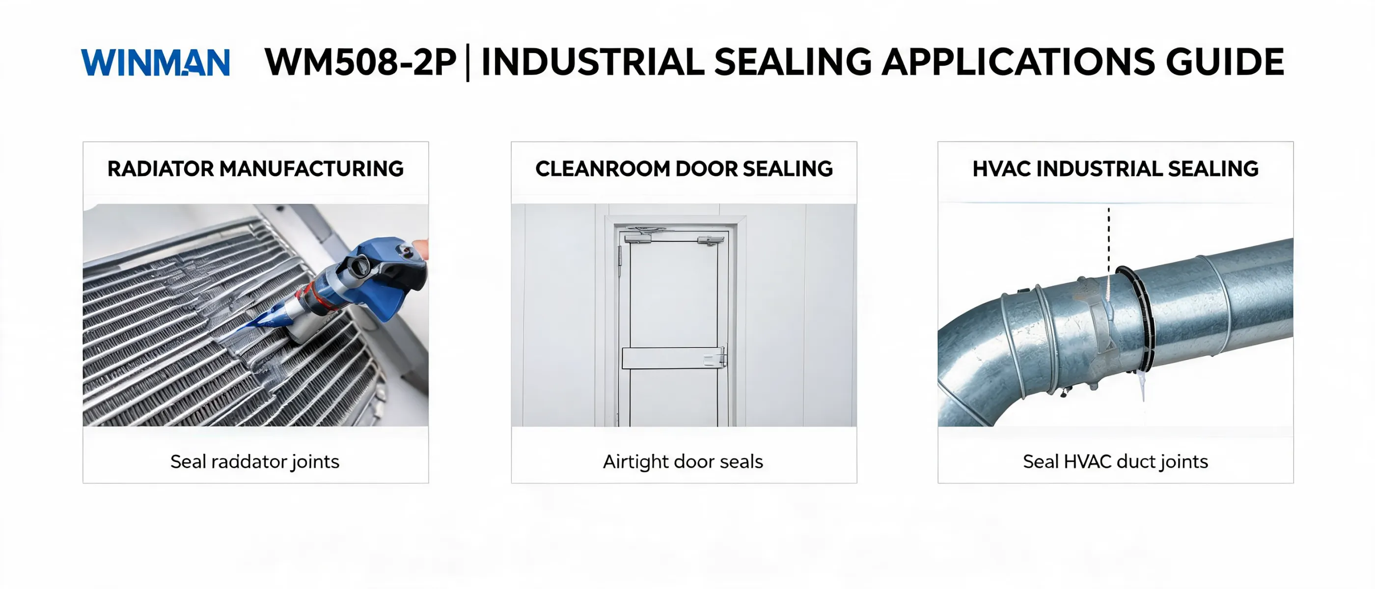WM508-2P Industrial Sealing Applications Guide | WINMAN