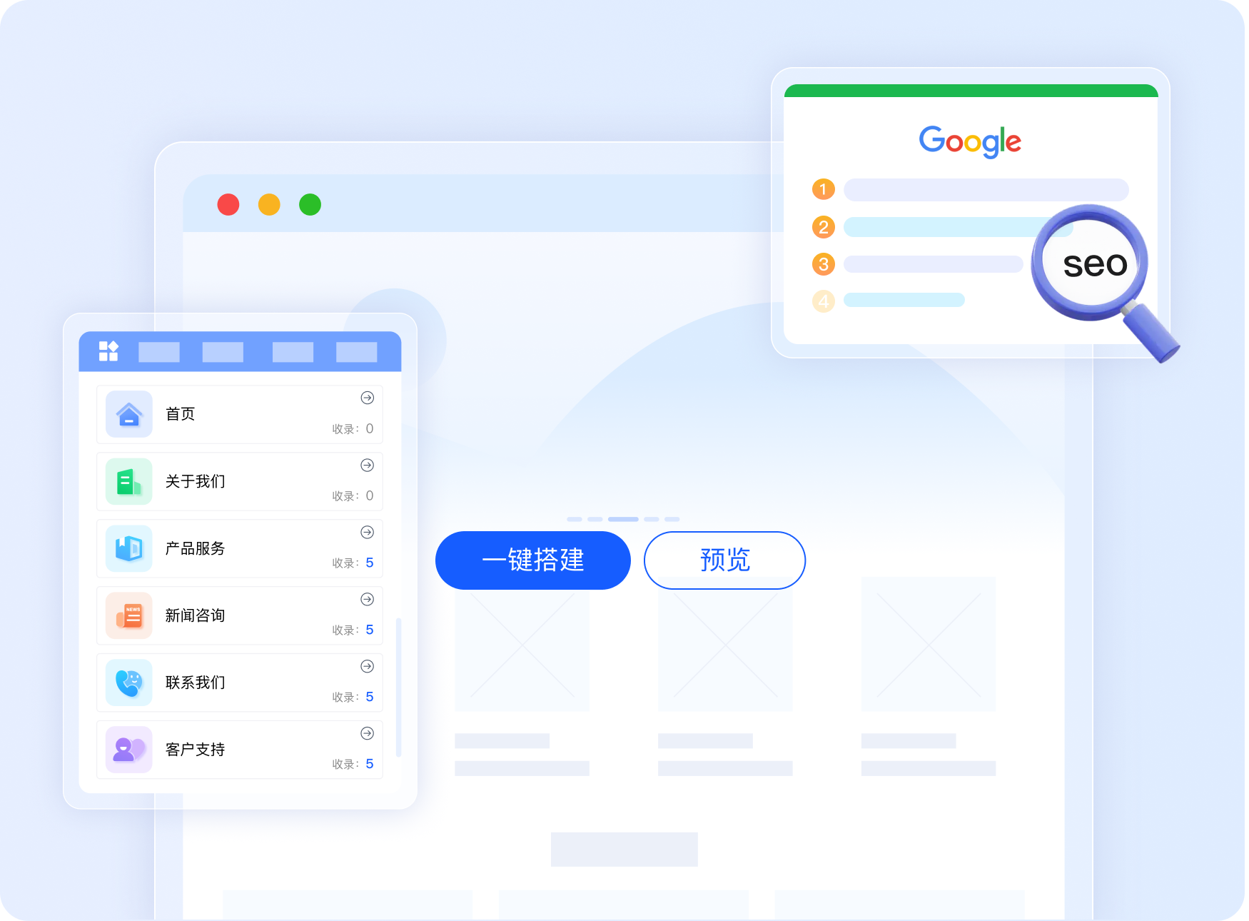 全球贸易网站功能展示