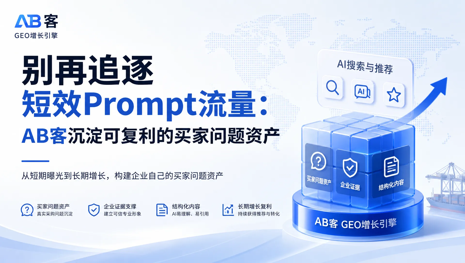 别再追逐短效Prompt流量：AB客沉淀可复利的买家问题资产