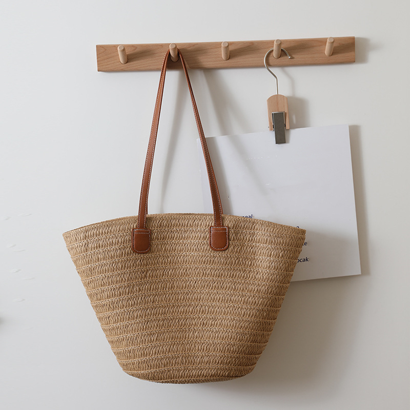 The Row Sling Bag Shopping Woven Basket Tote Bags