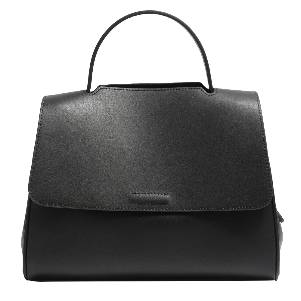 2023 New Leather Ladies Messenger Bag Solid Color Simple Tote Shoulder Bag