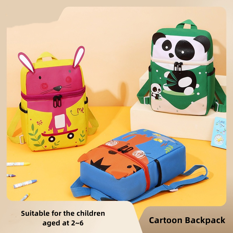 Cute Animal Cartoon School Backpacks For Boys And Girls Welcome Custom