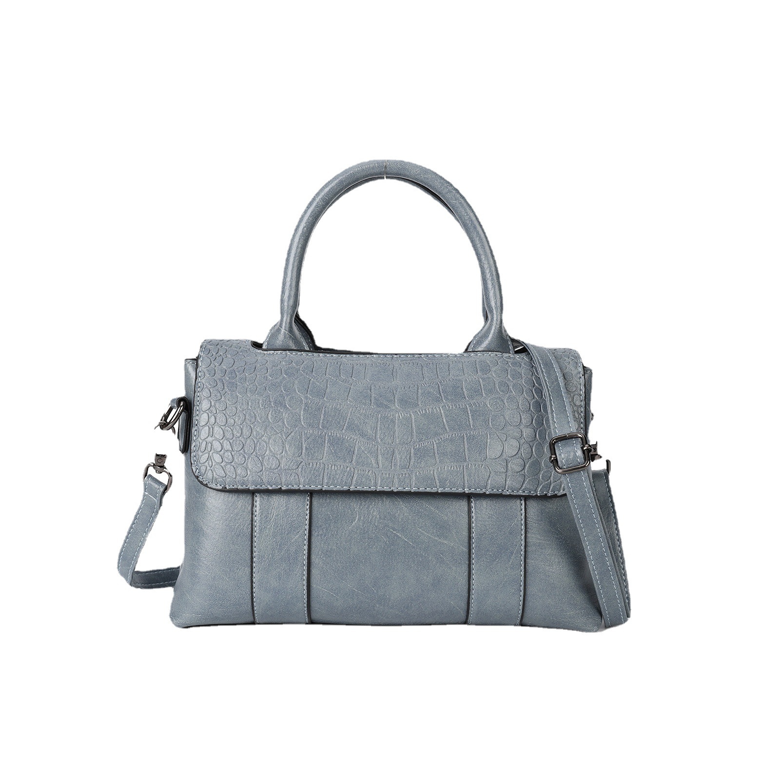 Designer Luxury Retro Crocodile Pattern Handbags For Women
