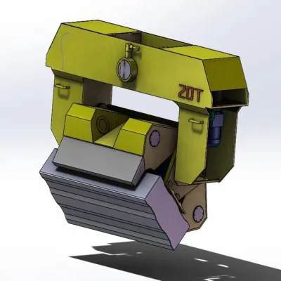 Hydraulic Aluminum Ingot Clamp