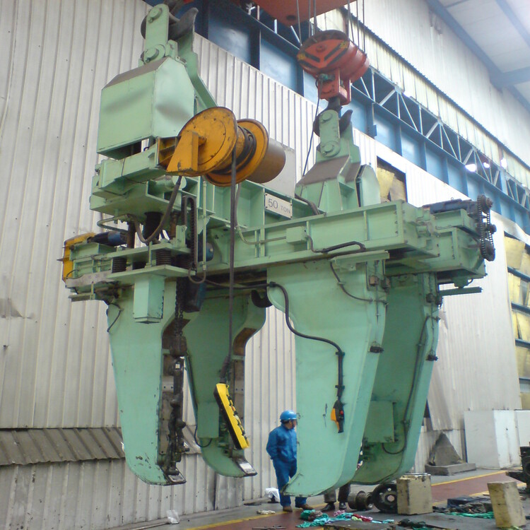 Technical structure diagram of the steel plate clamps