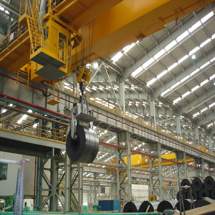 Steel Coil Horizontal Lifting Device in Action