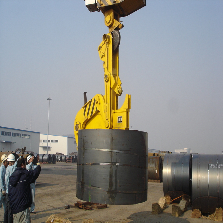 V coil tongs