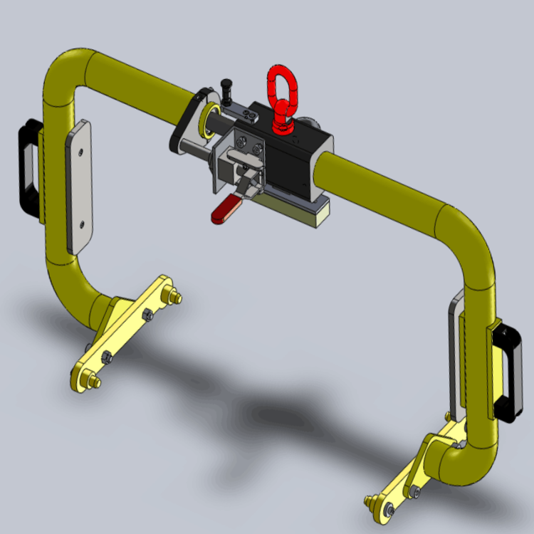 Automobile production line lifter