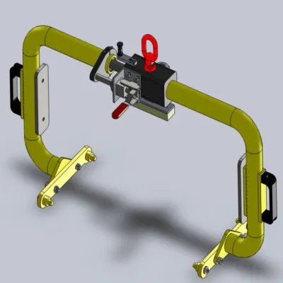 Automobile production line hoist